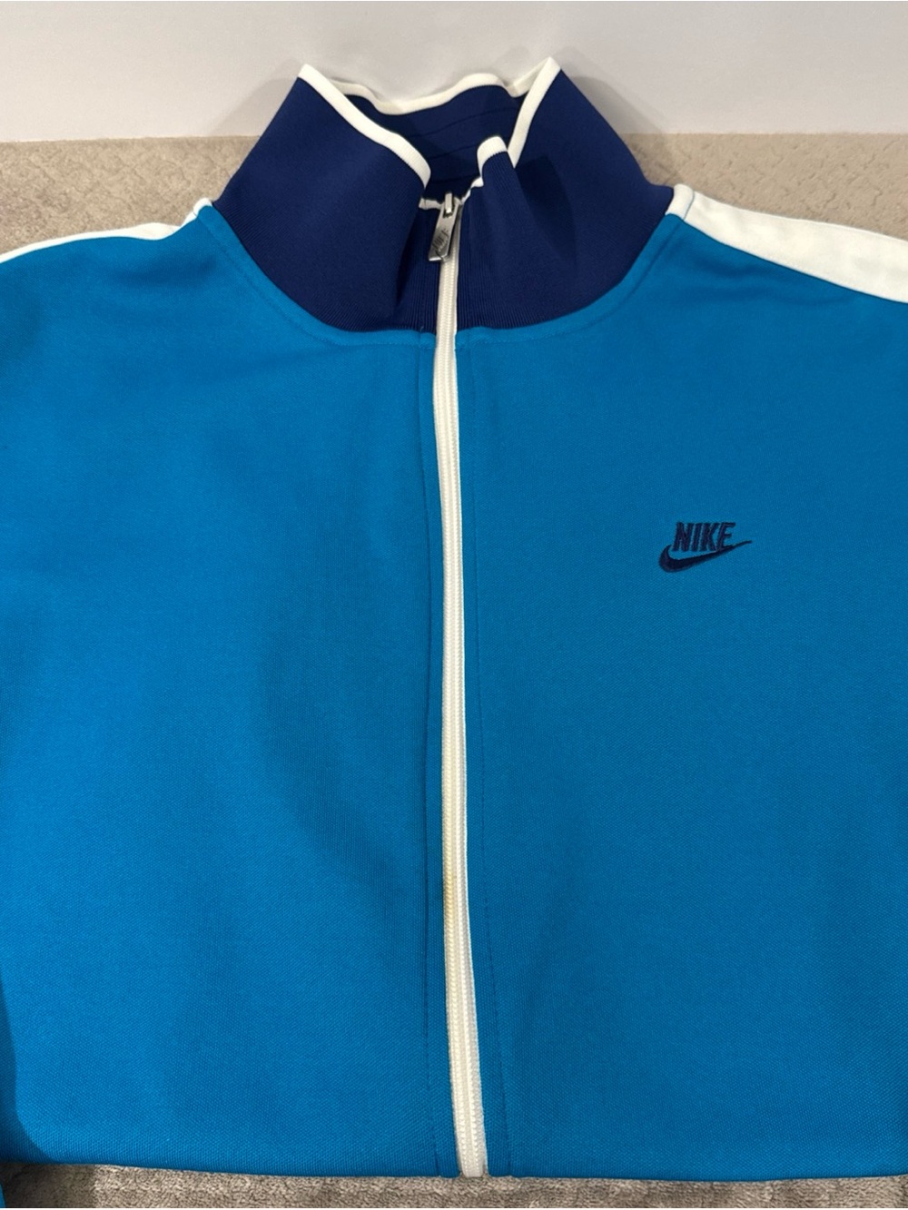 Nike Sportswear Track Jacket Blue Purple White Men’s Size 2XL - 370404 410